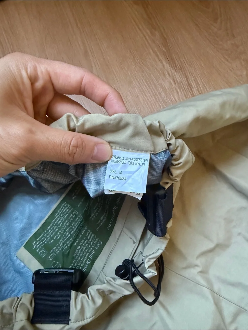 Orvis Tan and Black Chest Waders with Built-In Sock Boots